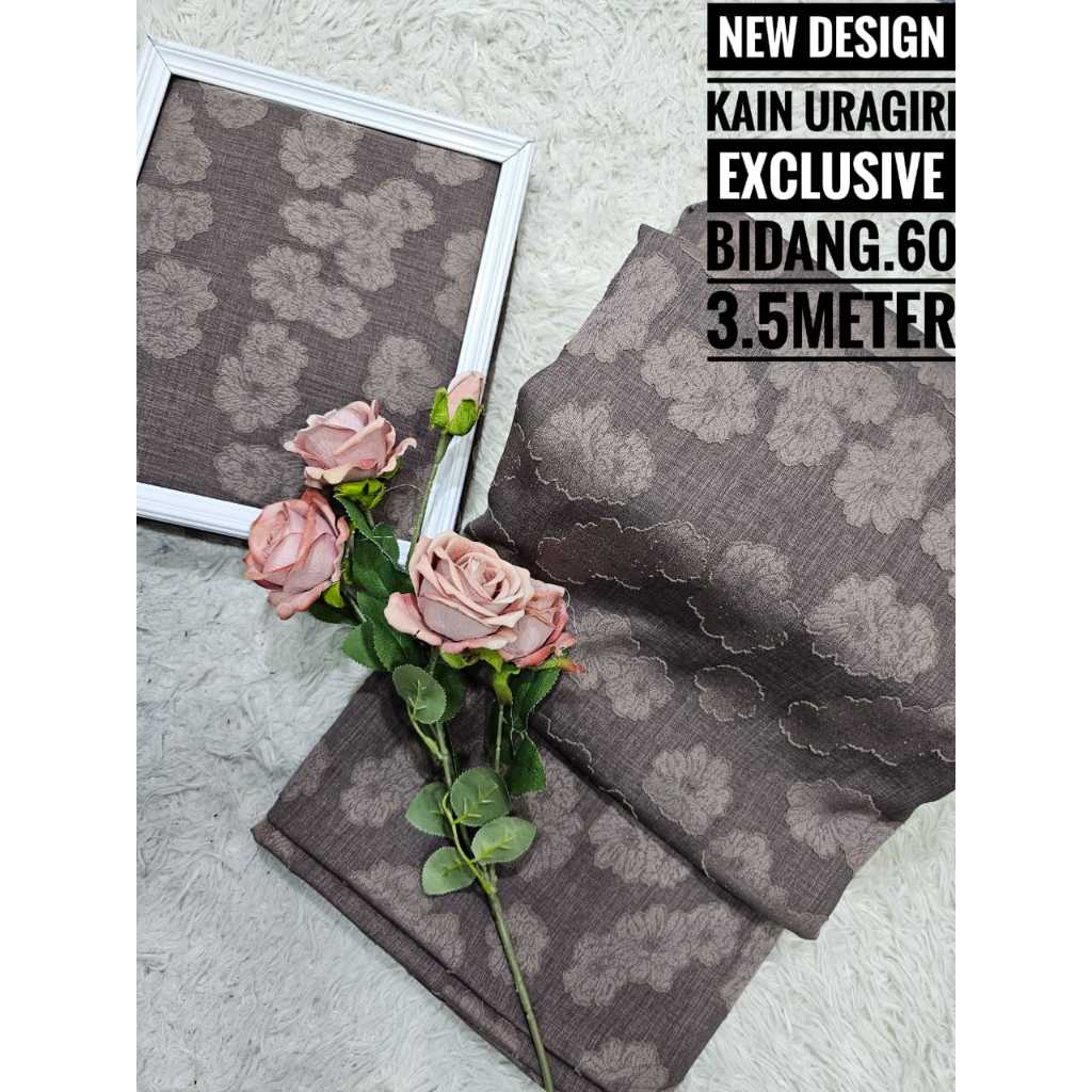 BAHAN KAIN BAJU KURUNG KAIN URAGIRI