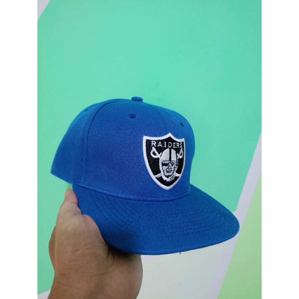 Topi Snapback Raiders Blue