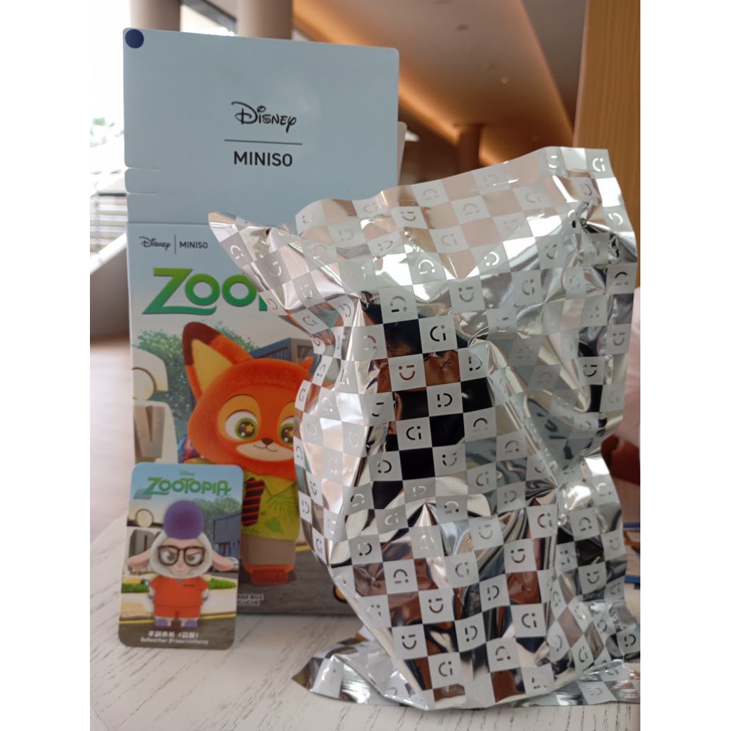 blindbox Zootopia plush miniso bellwether