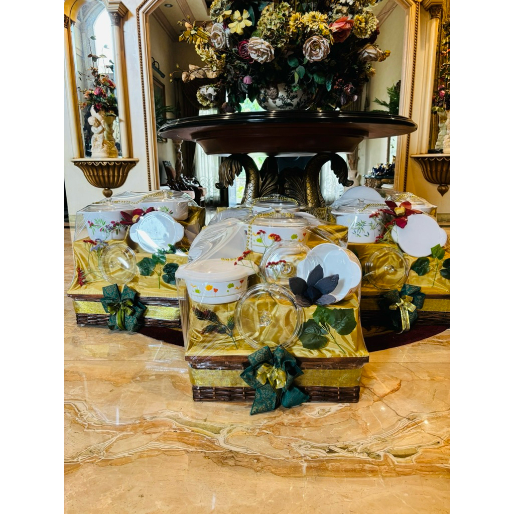 Hampers Parcel 3 Set Panci Luminarc + Tutup Kaca Made In France