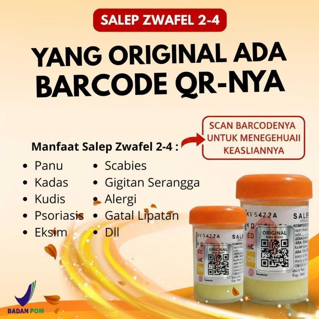SALEP 2-4 ORIGINAL 100% ASLI KULIT CITO KEMASAN RAPI