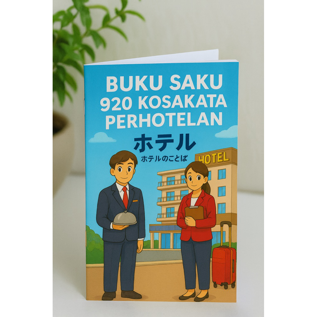 Buku Saku 920 Kosakata SSW Perhotelan – Bahasa Jepang untuk Pekerja Hotel