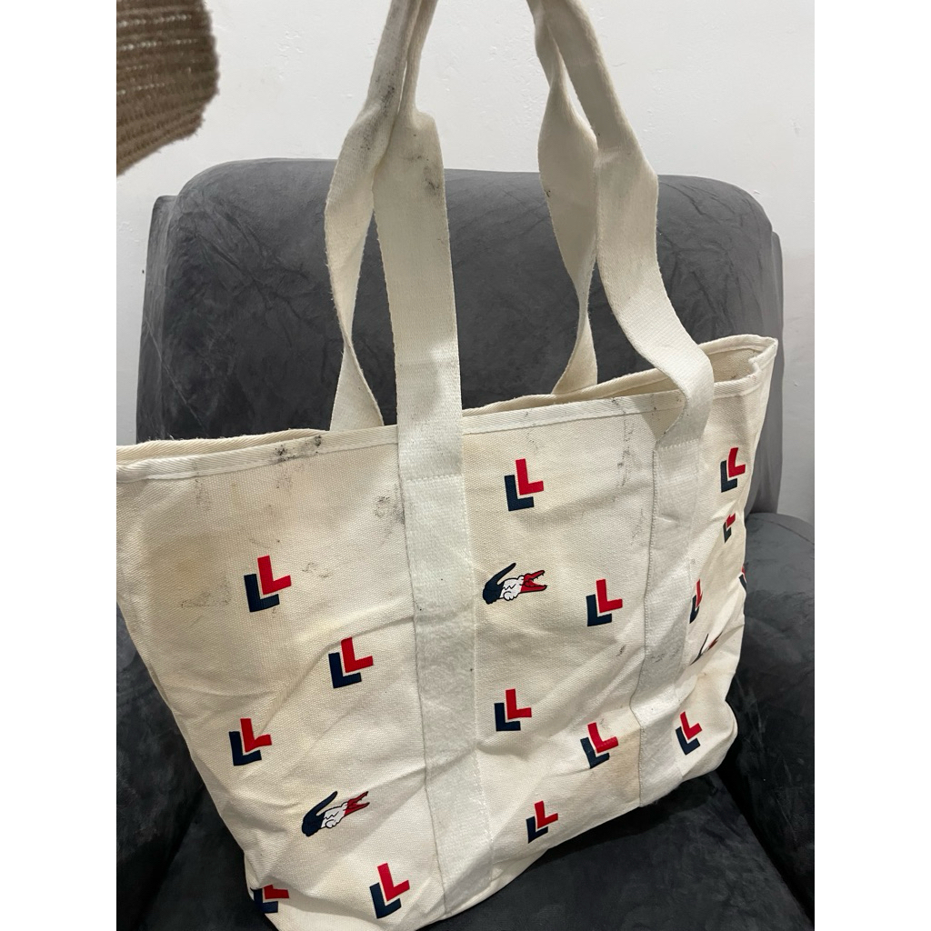 LACOSTE TOTE BAG ORIGINAL PRELOVED