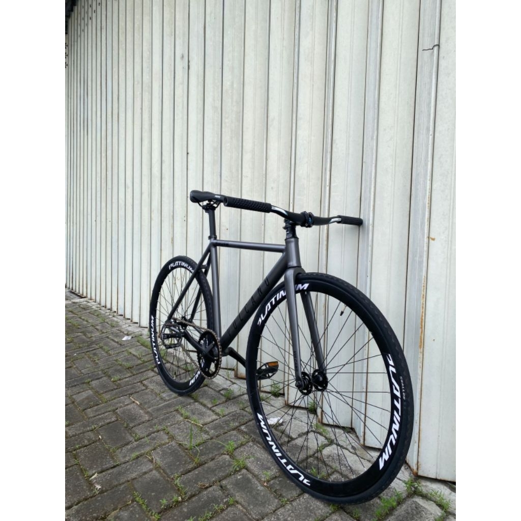 FULL BIKE Sepeda Fixie vulcano tipe magma