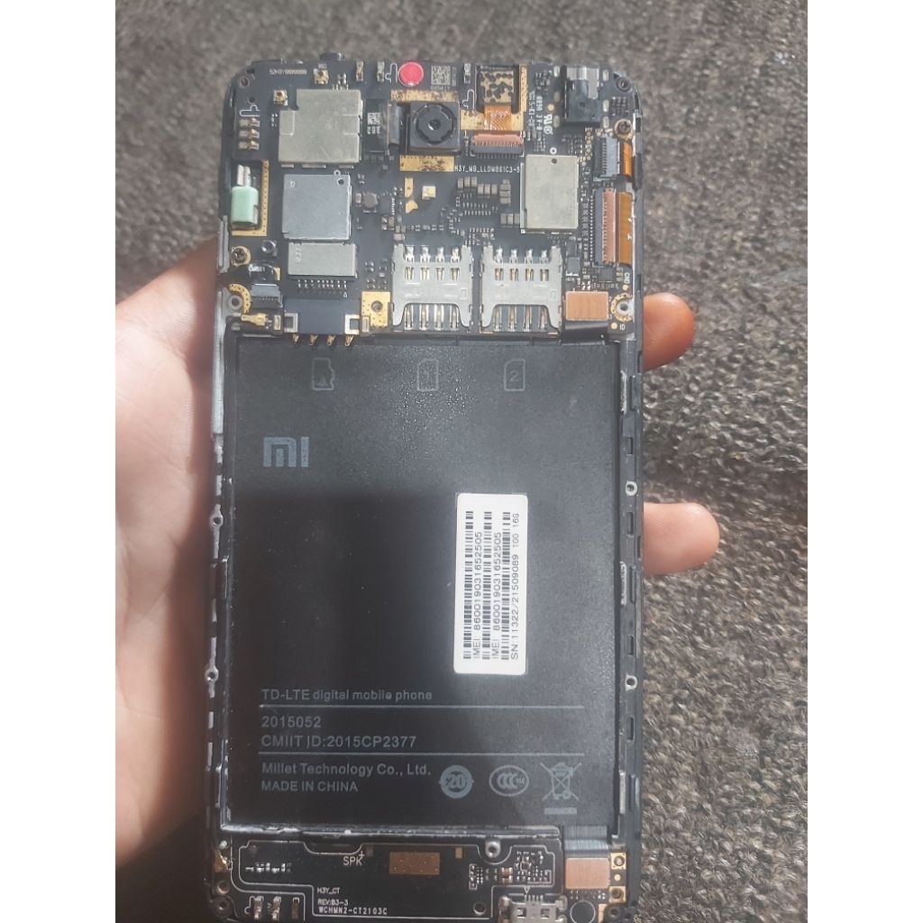 Mesin Redmi Note 2 Normal Jaya Unit