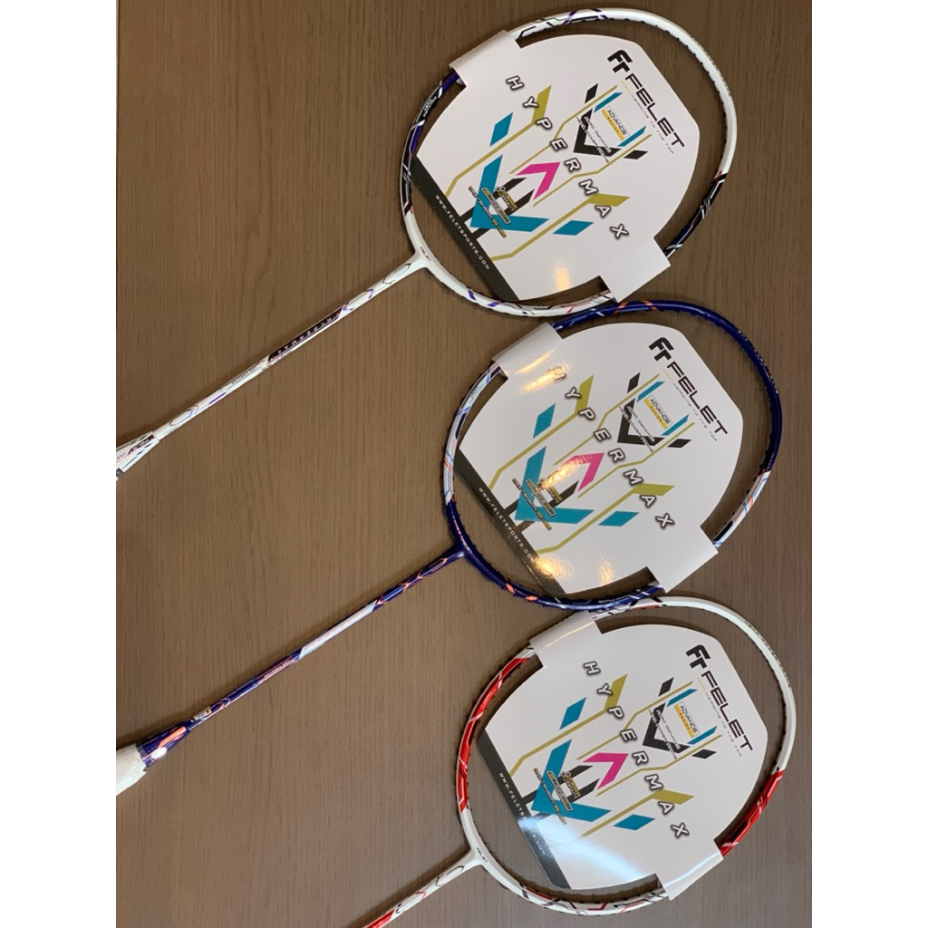 Raket Badminton FELET HYPERMAX (Free Cover + Senar)