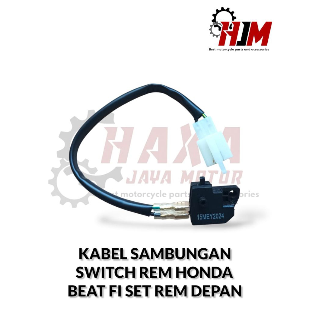HJM-KABEL SAMBUNGAN SWITCH REM BEAT FI SET REM DEPAN SOCKET SAMBUNGAN SOKET KABEL SAMBUNGAN SWITCH R