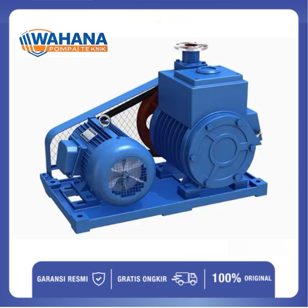 Rotary Vane Vacuum Pump Rotor 2X-15 2,2KW 380V Pompa Vakum Rotary Vane Baling-Baling Putar