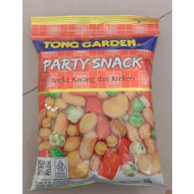 TONG GARDEN PARTY SNACK 55GR.