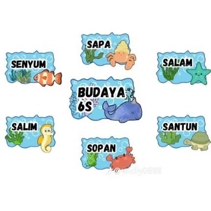 Hiasan Kelas Budaya 6S