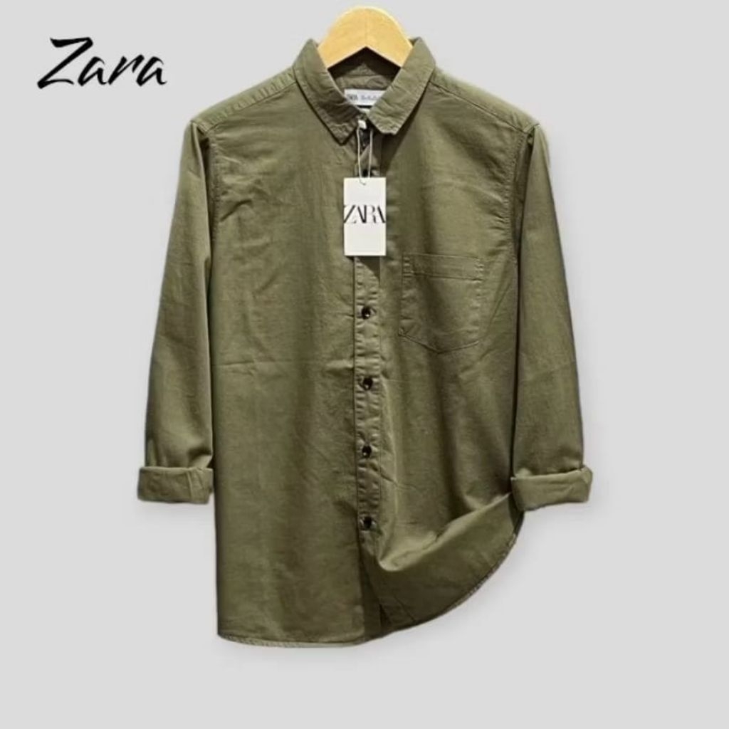 kameja polos kameja pria kameja slimfit kameja basic kameja lengan panjang