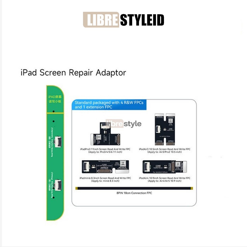 JCID Board iPad Screen Read & Write Adaptor Original