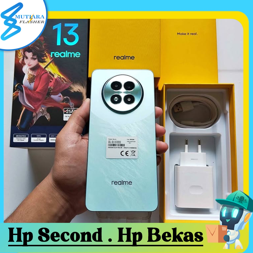 Realme 13 5G Ram 12 Rom 256GB Second Original