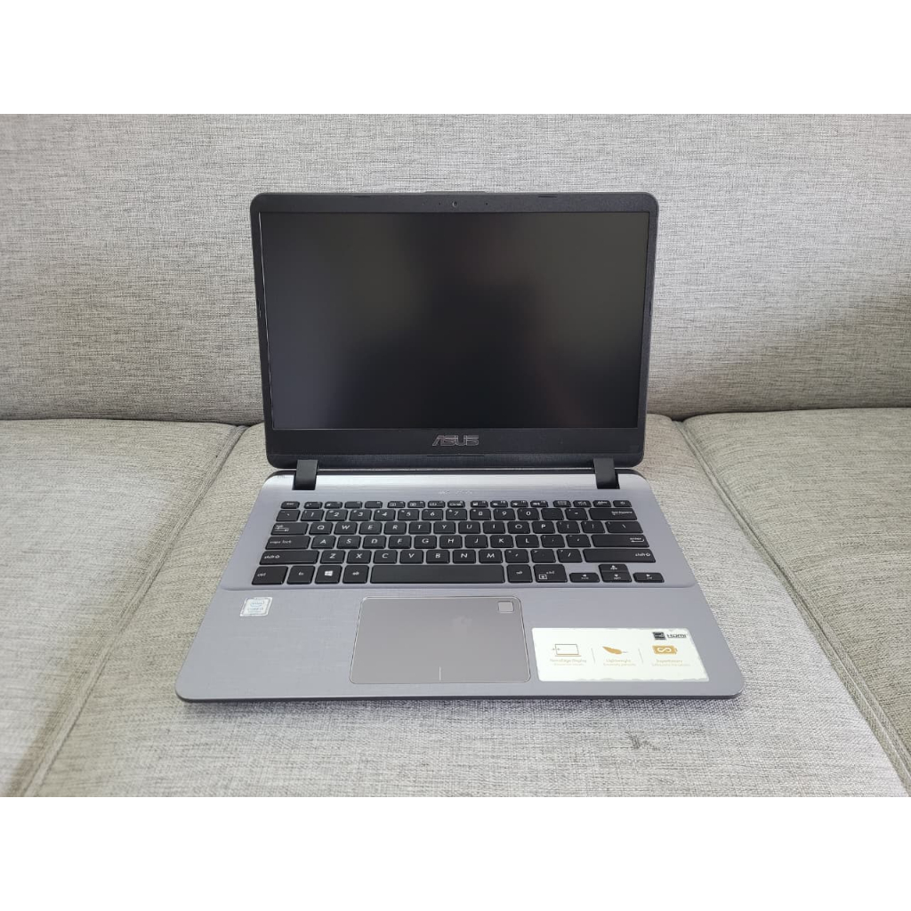 Laptop Second Asus A407U Intel Core I3 RAM 8GB SSD 128GB Layar 14" Gpu Intel UHD Graphics 620