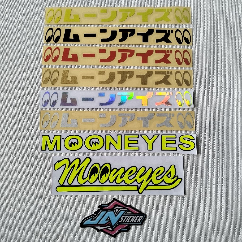 Sticker Cuttingn Mooneyes Stiker Mooneyes Kanzi