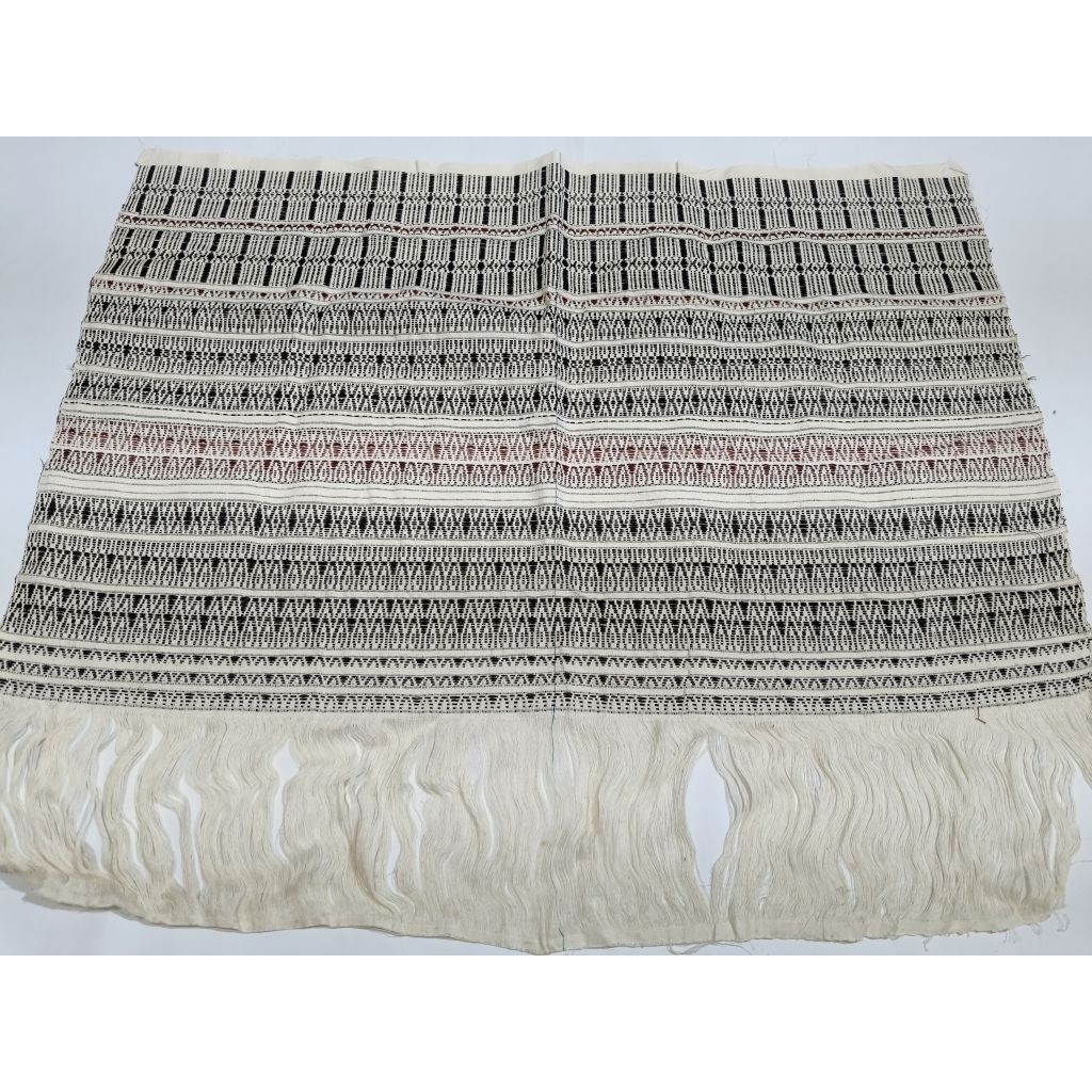 Bahan ulos ragi hidup  kombinasi dress/kemeja etnik batak toba