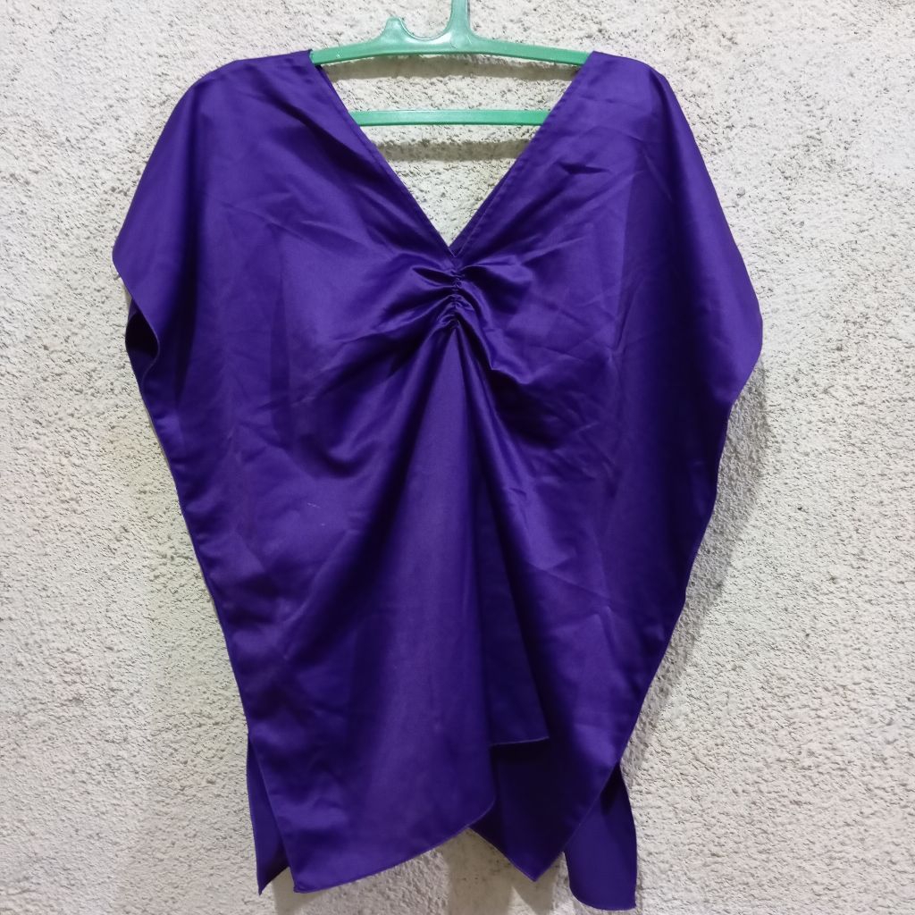 (Preloved) Baju Jumbo Ungu / Baju Wanita Ungu Jumbo Big Size / Baju Kondangan / Baju Lebaran / Baju 