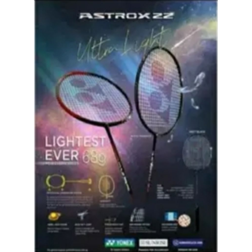 YONEX ASTROX 22 RX PRODUK ORIGINAL RAKET PALING RINGAN DALAM SEJARAH YONEX 63gr