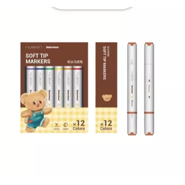 Deli Nusign ButterBear Sketch Marker NS736-B