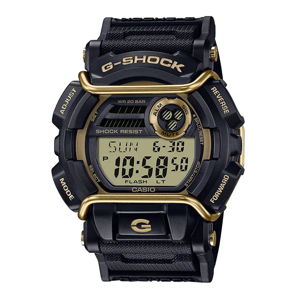 Galery Jam Tangan G-Shock GD-400GB-1B2DG Digital Rubber Strap