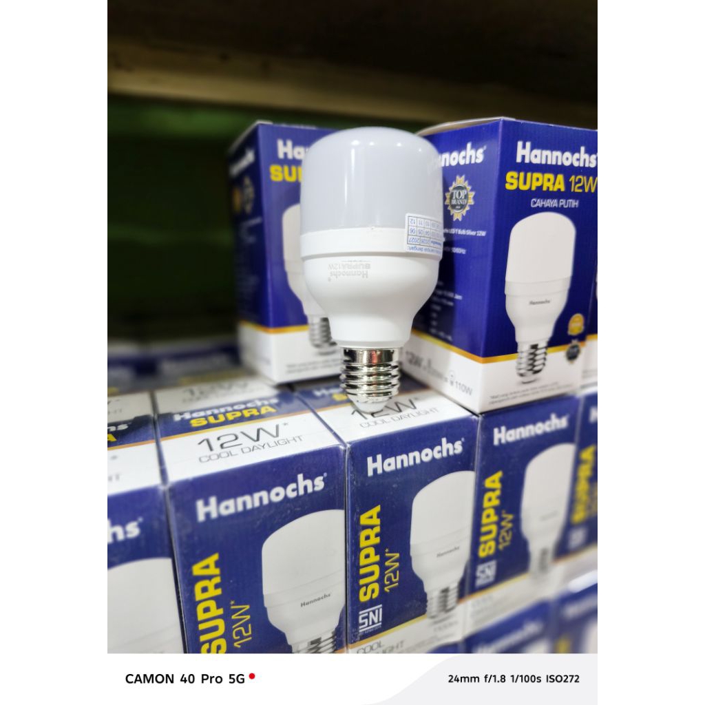 [grosir] lampu led hannoch supra 12w
