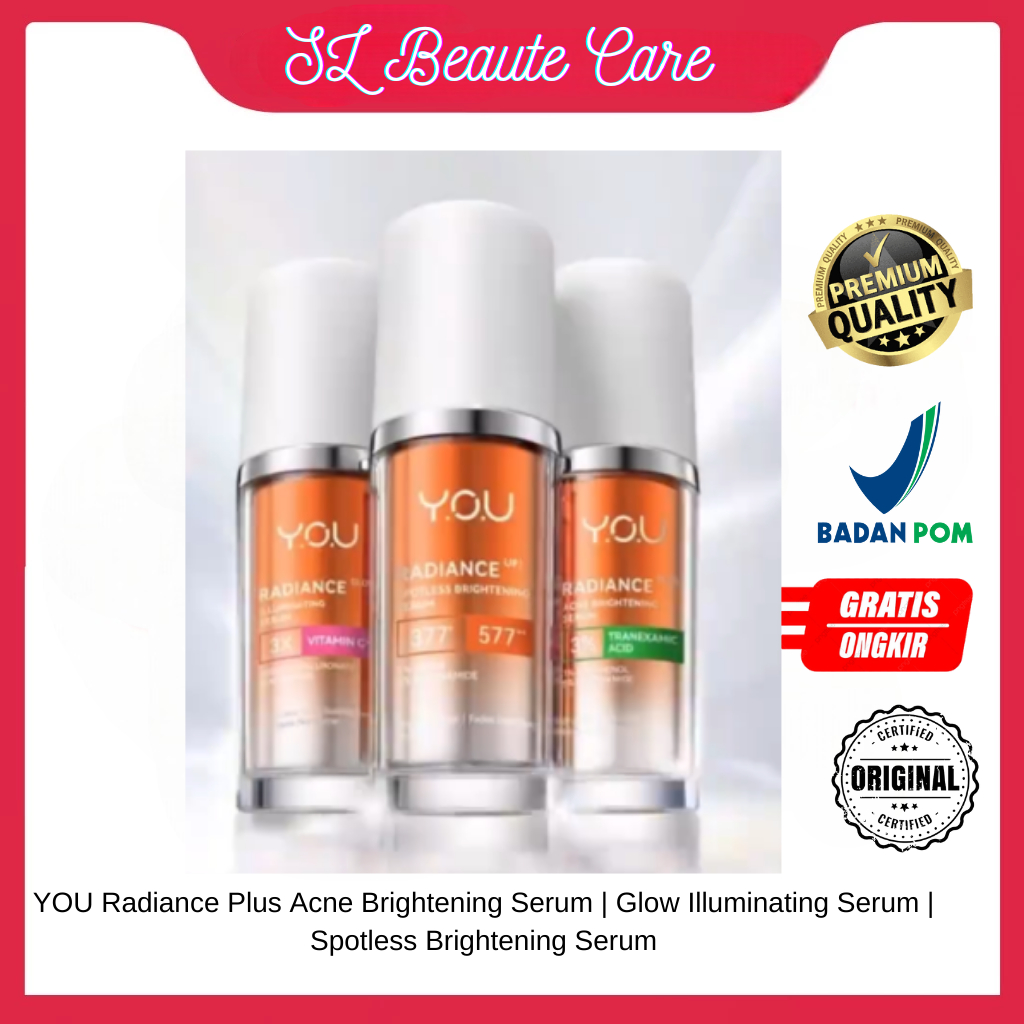 [NEW RADIANCE SERIES] YOU Radiance Plus Acne Brightening Serum | YOU Radiance Glow Illuminating Seru