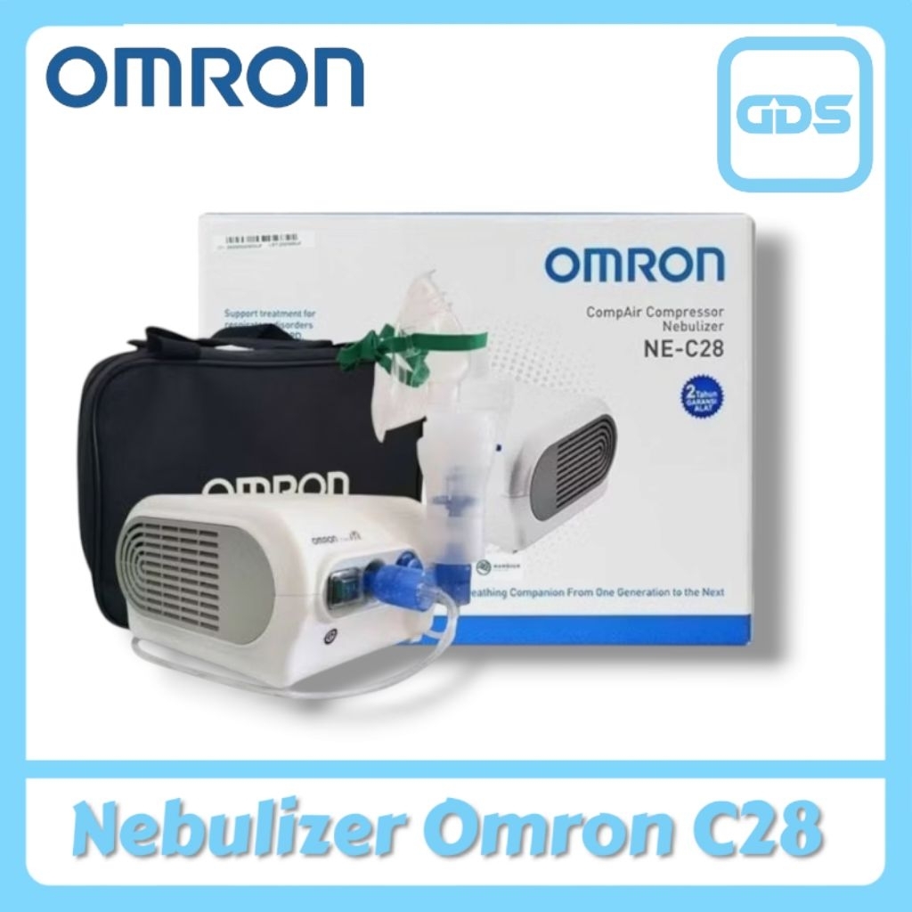Nebulizer Omron NE-C28  Terapi Nebu Omron  Inhalasi Omron C28