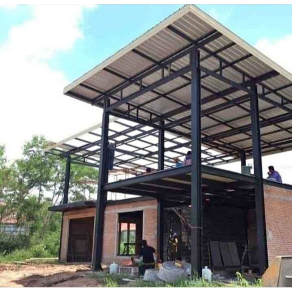 kanopi dak balkon mezanine