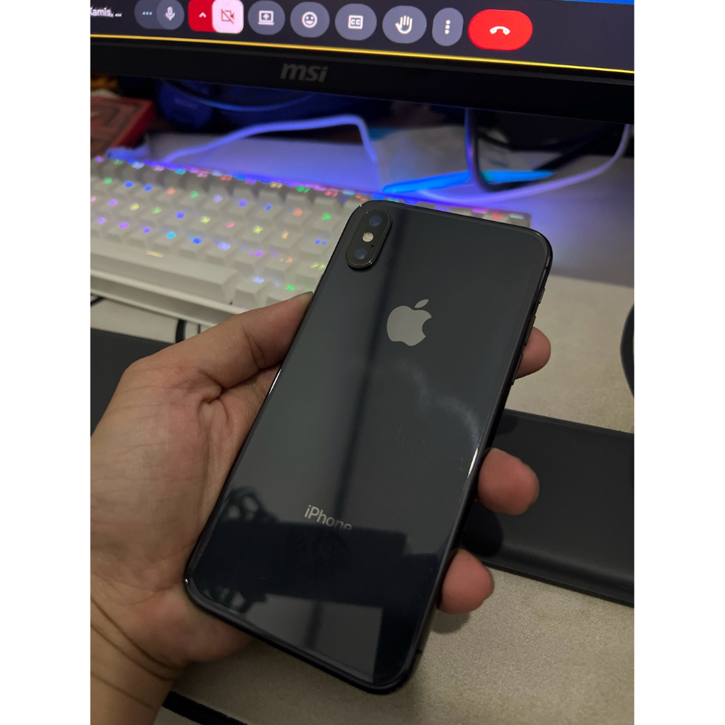 Apple iPhone X 256GB (Space Black) - Inter all operator (Whitelist)