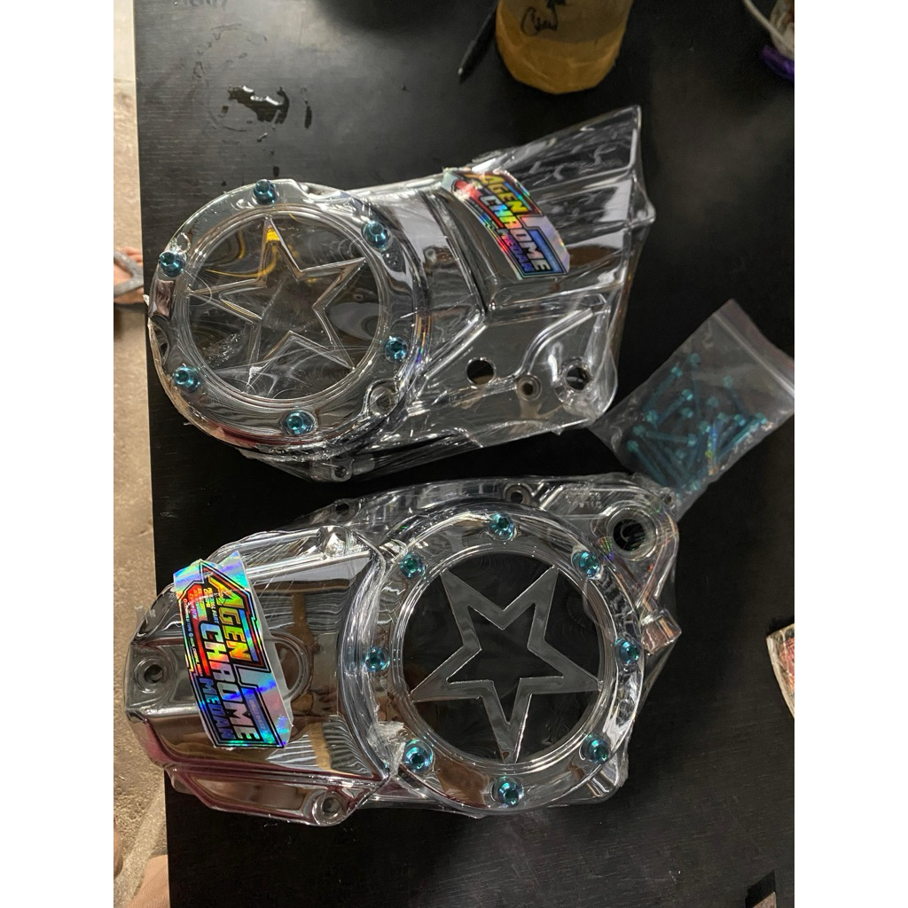 BAK RX KING TRANSAPRAN BINTANG KANAN KIRI CHROME