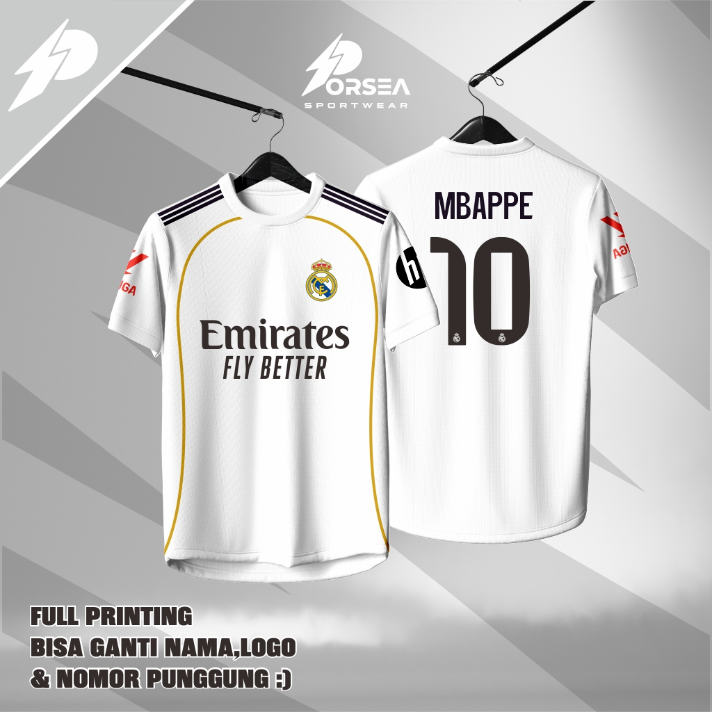 Jersey Real Madrid 2025-2026 full printing