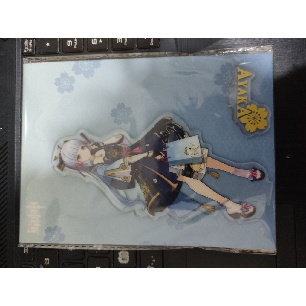 Standee Ayaka Genshin Impact Official Hoyoverse