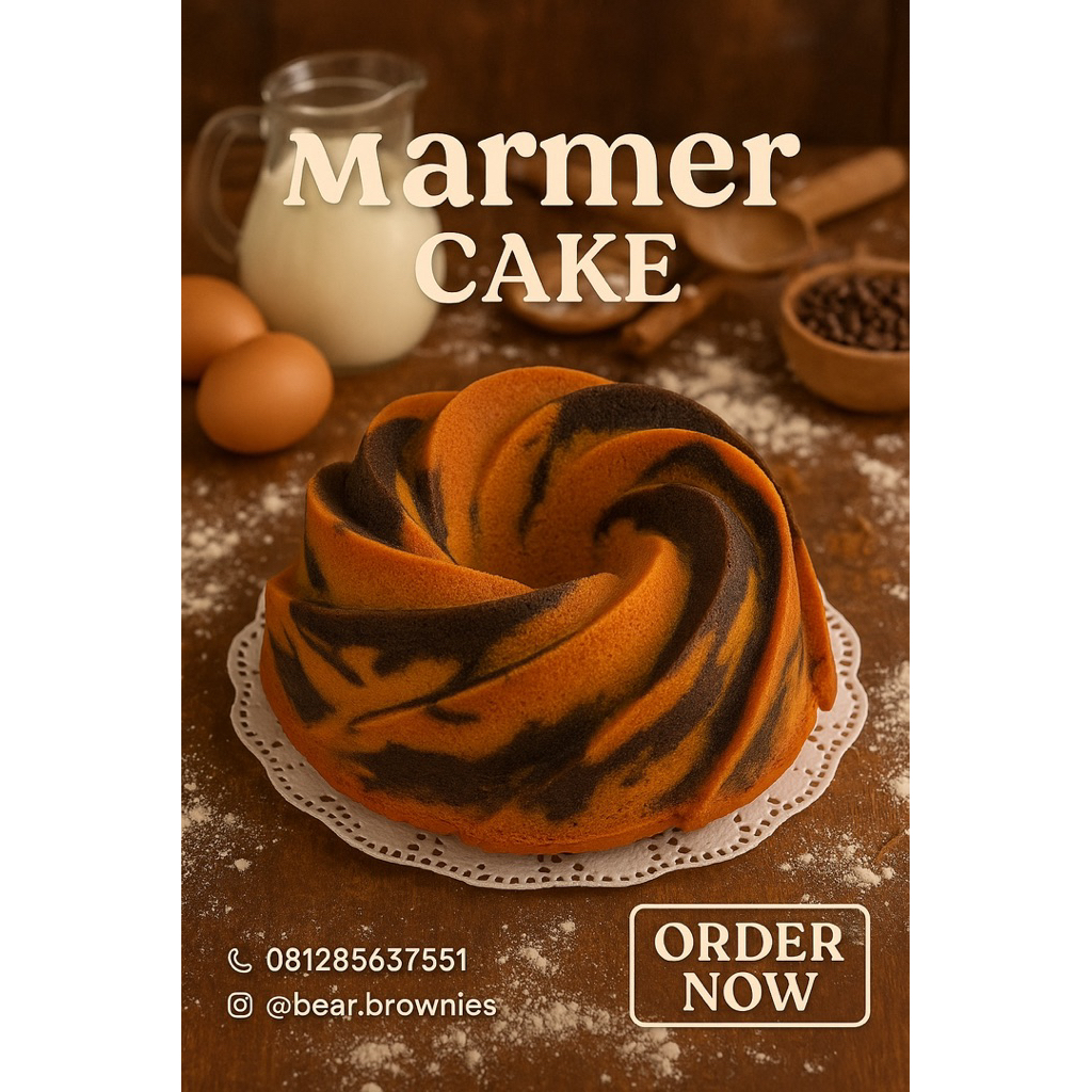 Marmer cake/Bolu marmer/aneka bolu marmer/cake marmer