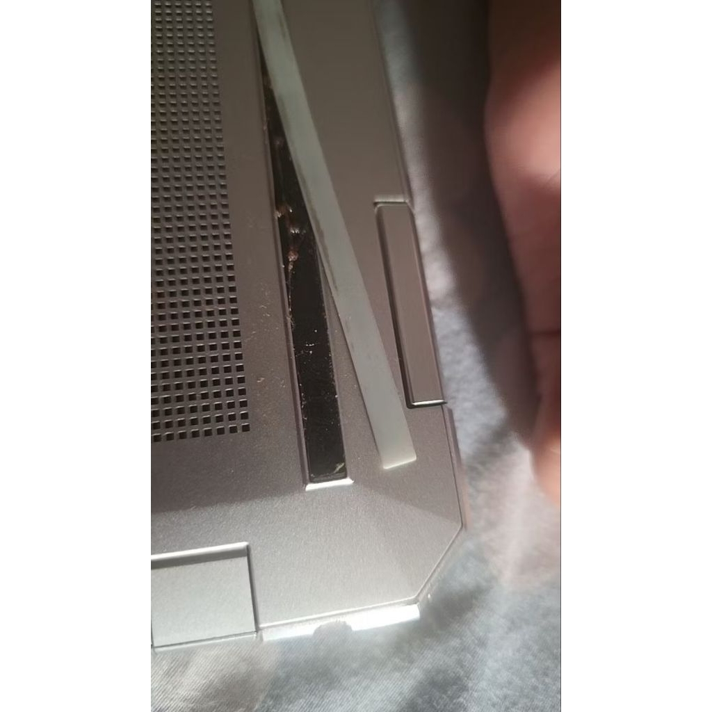 Handmade Karet Pengganti Bantalan Kaki Laptop HP Spectre x360 warna hitam