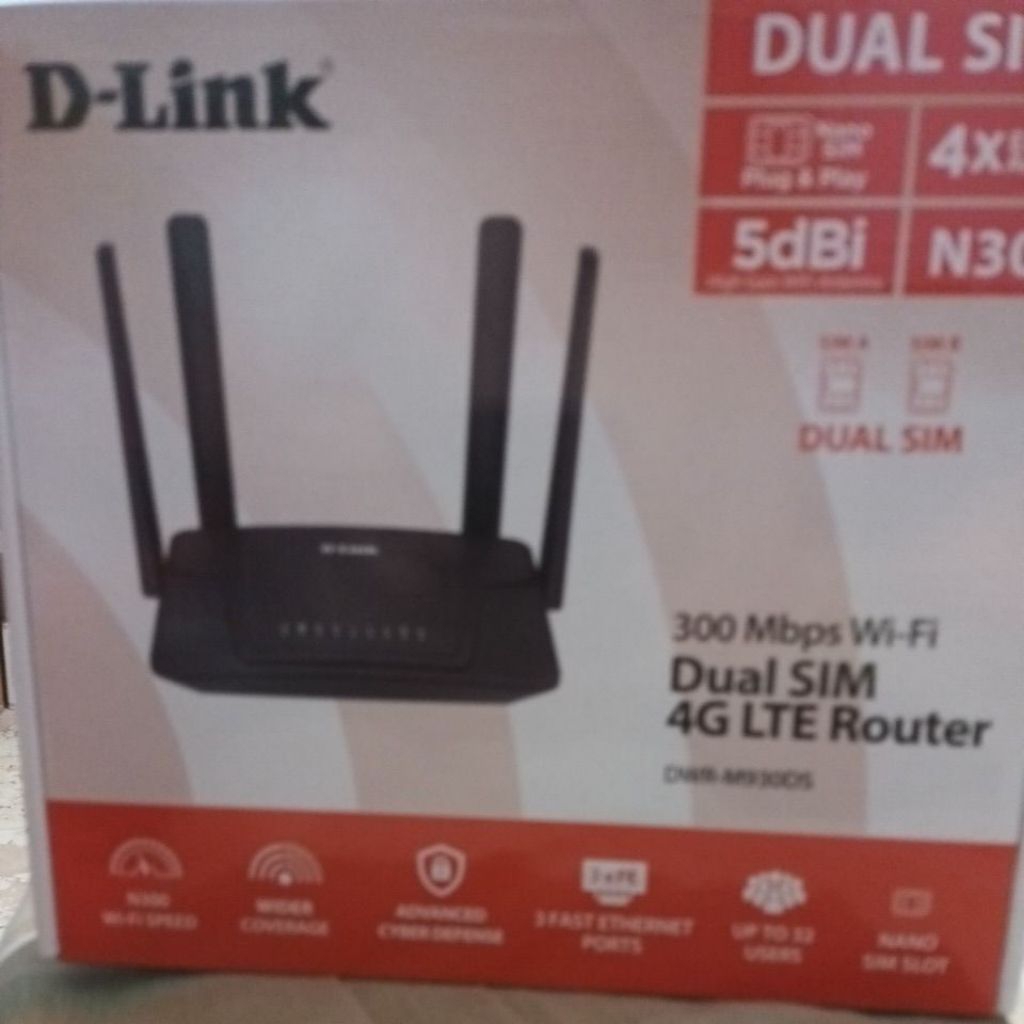 Modem Router D-Link DWR M930DS Dual Sim