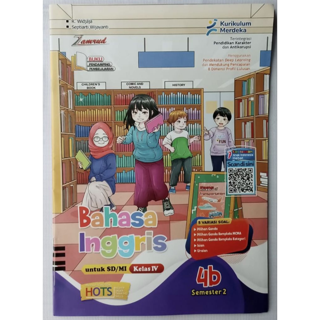 LKS SD/MI BAHASA INGGRIS KELAS 4 SEMESTER 2 KURIKULUM MERDEKA