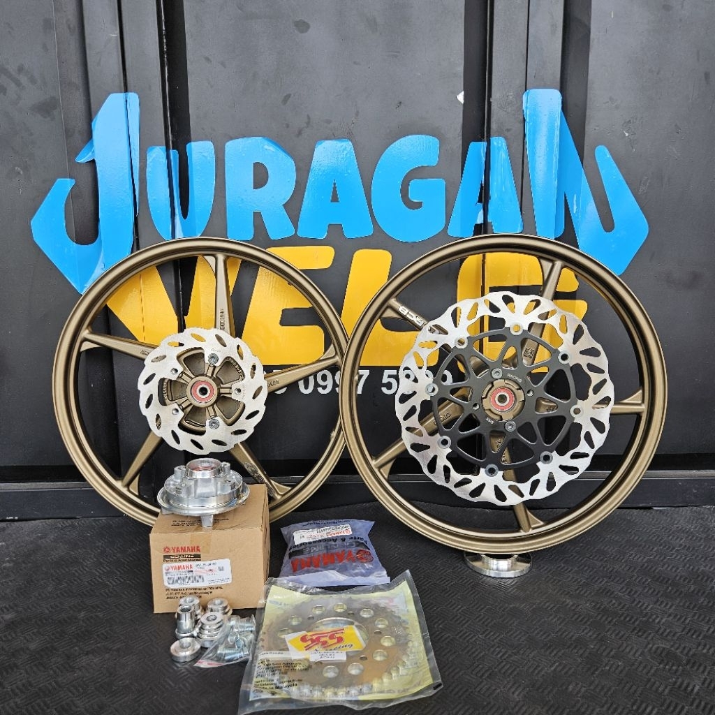 whelset velg RCB SP500 pnp crf cbr tiger sonic gtr supra klx dtracker ninja satria r15 v3/4