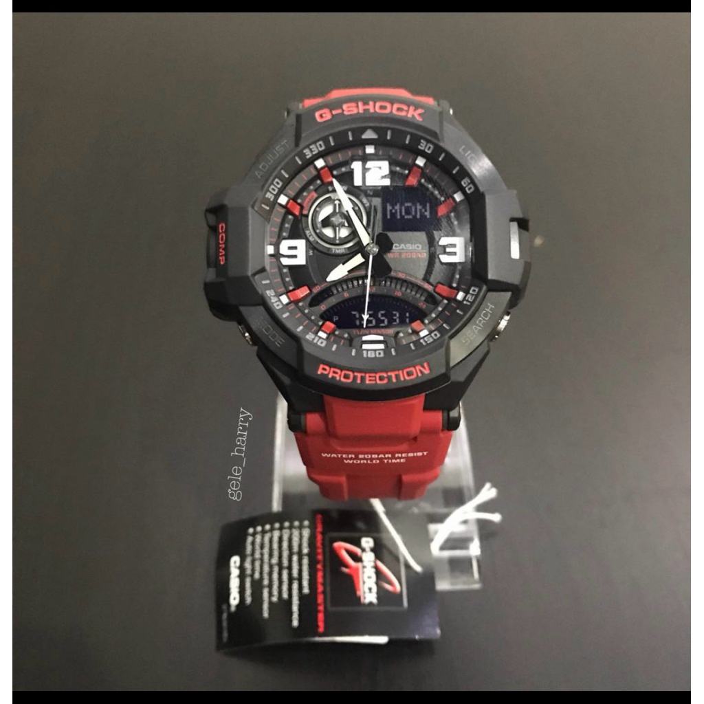 Gshock Aviator GA 1000-4B / GA1000-4B