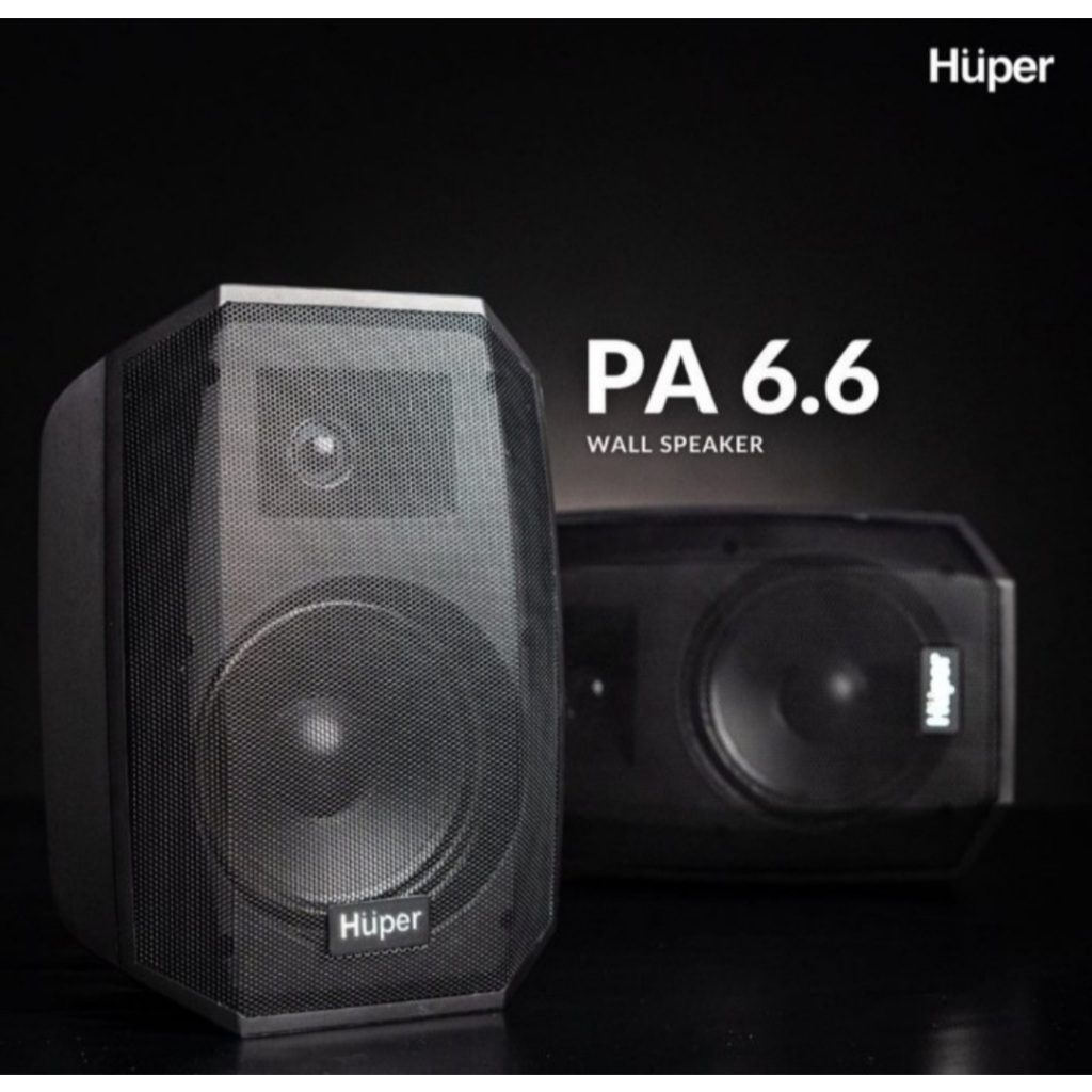Speaker pasif 6" inch HUPER 6,6 Speaker dinding huper profesionsl sound