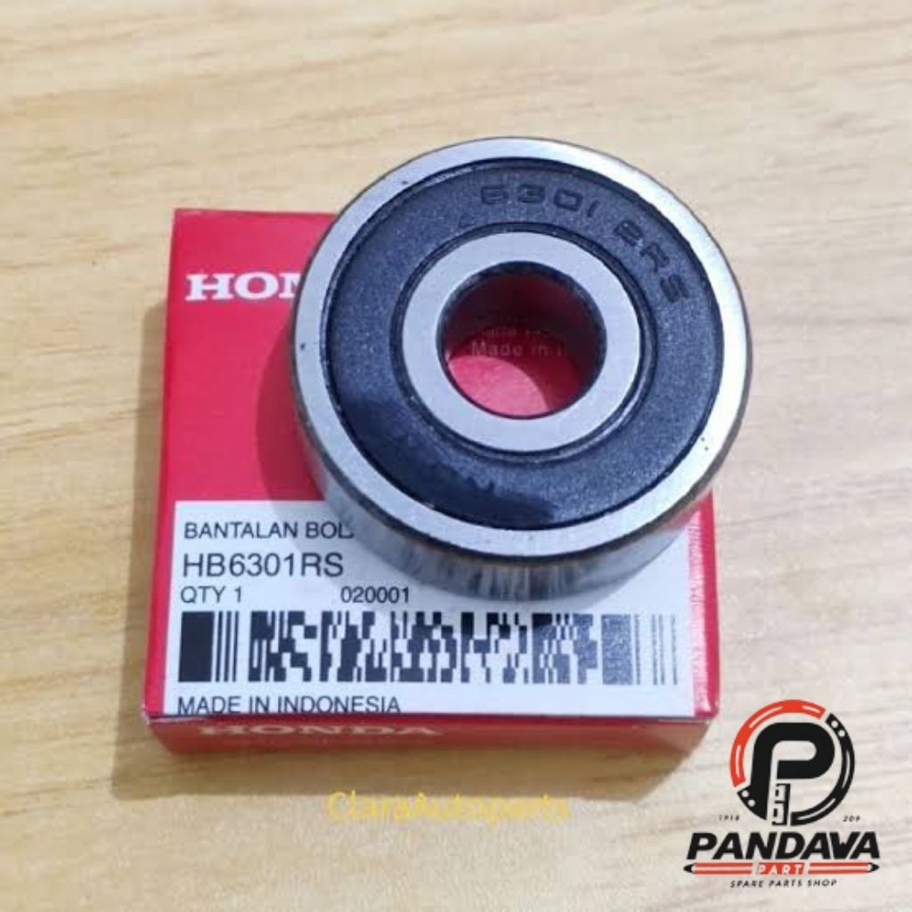 HB6301RS BEARING KELAHAR 6301RS ORIGINAL AHM