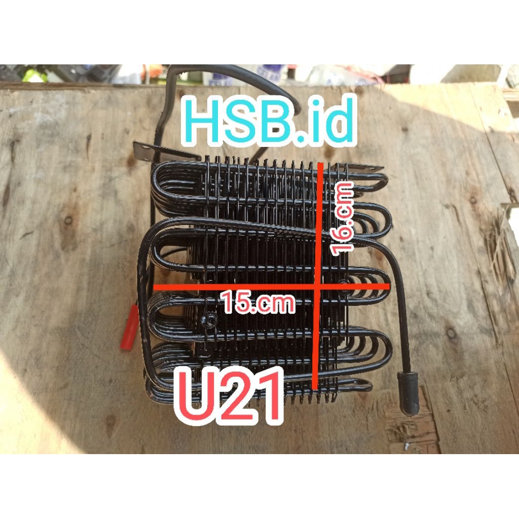 KONDENSOR KULKAS LG 2PINTU JUMBO UBEN 21 ORIGINAL