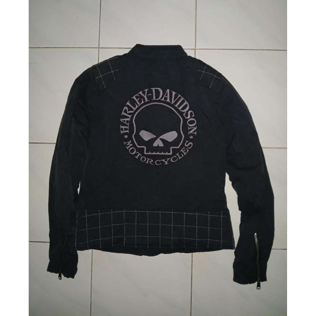Jacket Wanita Harley Davidson Skull Original