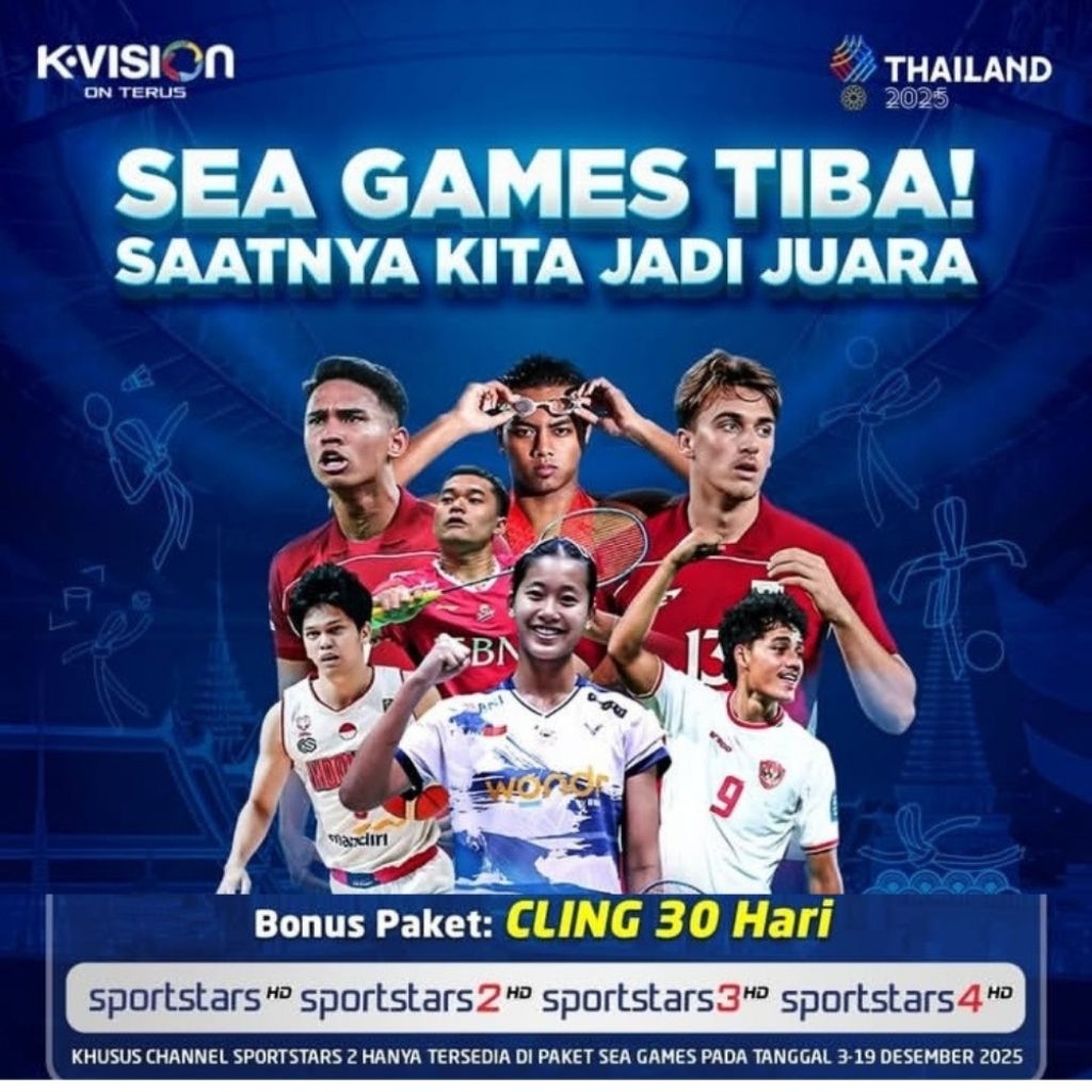 K Vision Paket Timnas SEA GAMES