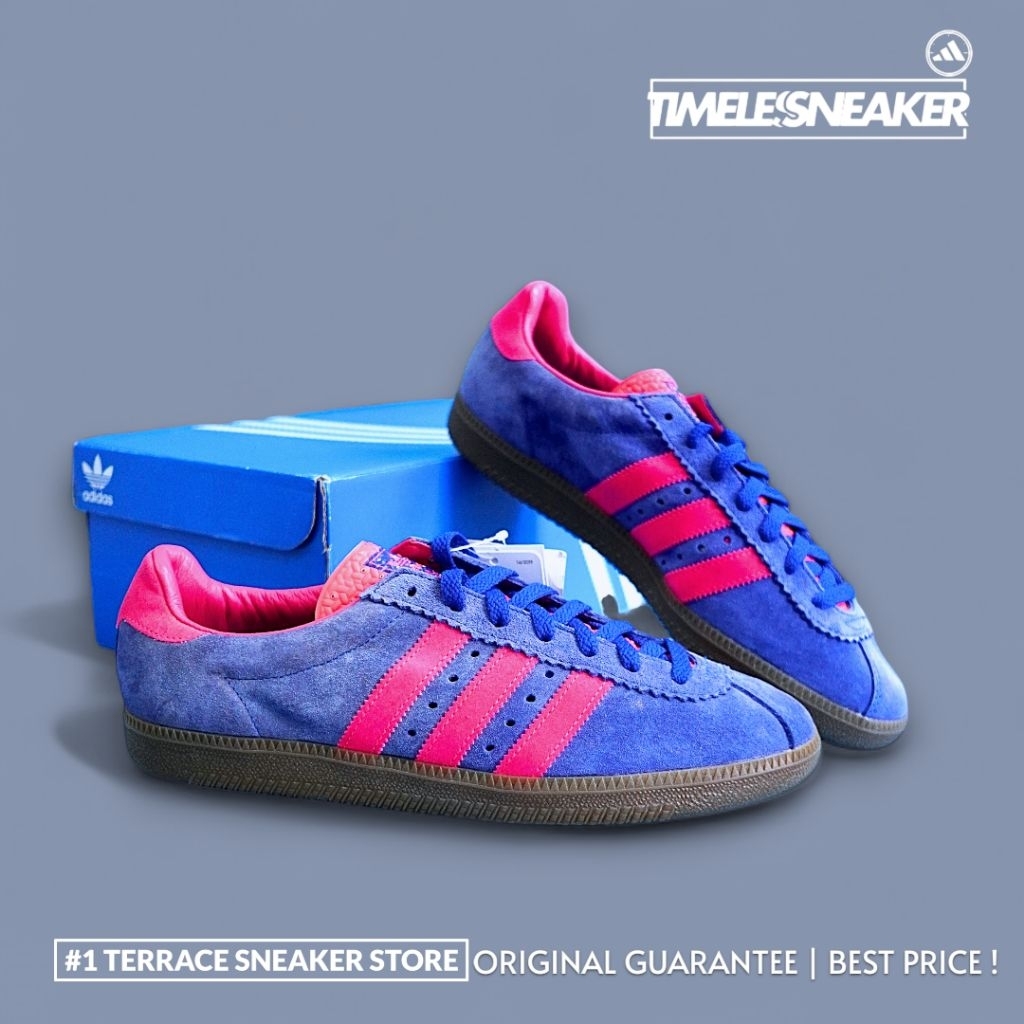 ADIDAS ORIGINAL PADIHAM #EF5715 BLUE/PINK