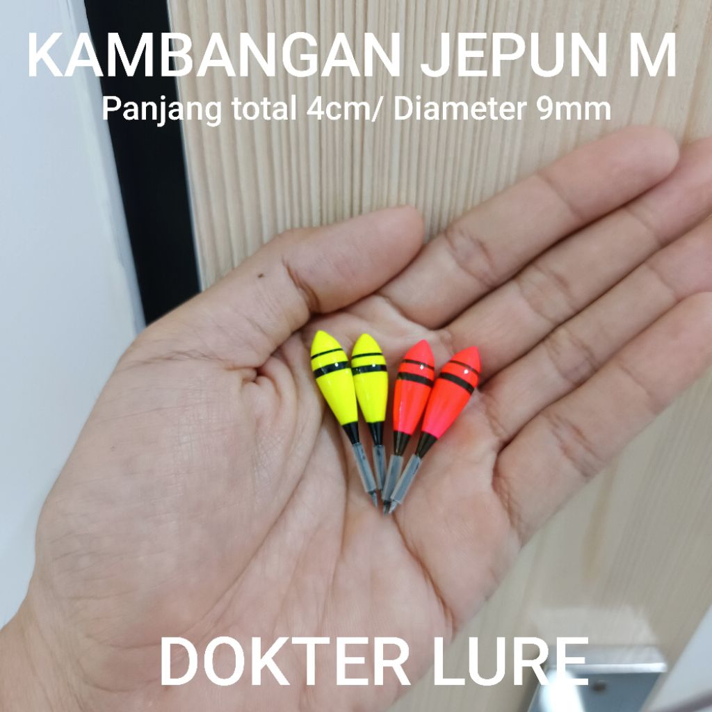 Kambangan Mancing Pelampung Pancing JEPUN M Wader, Sepat, Nila