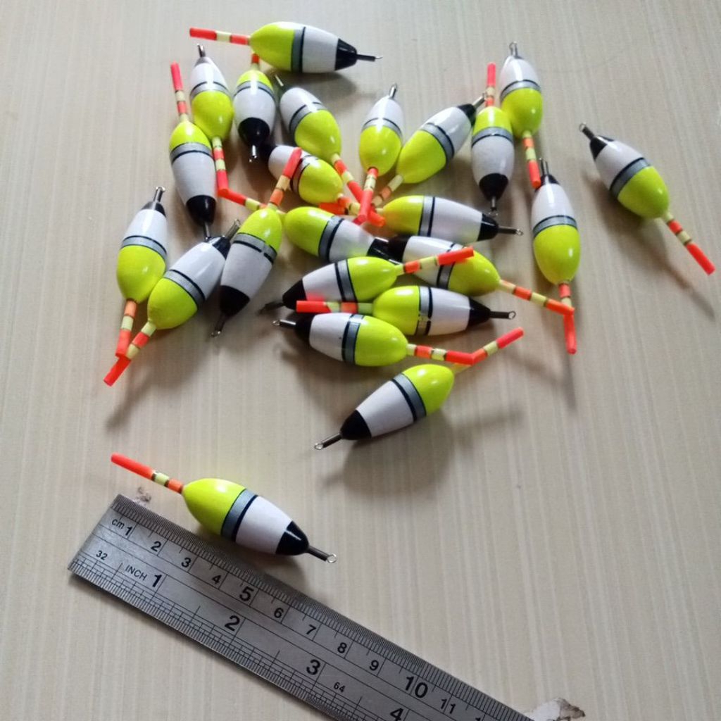 Pelampung pancing kleman starlet/kambangan kleman starlet warna hijau