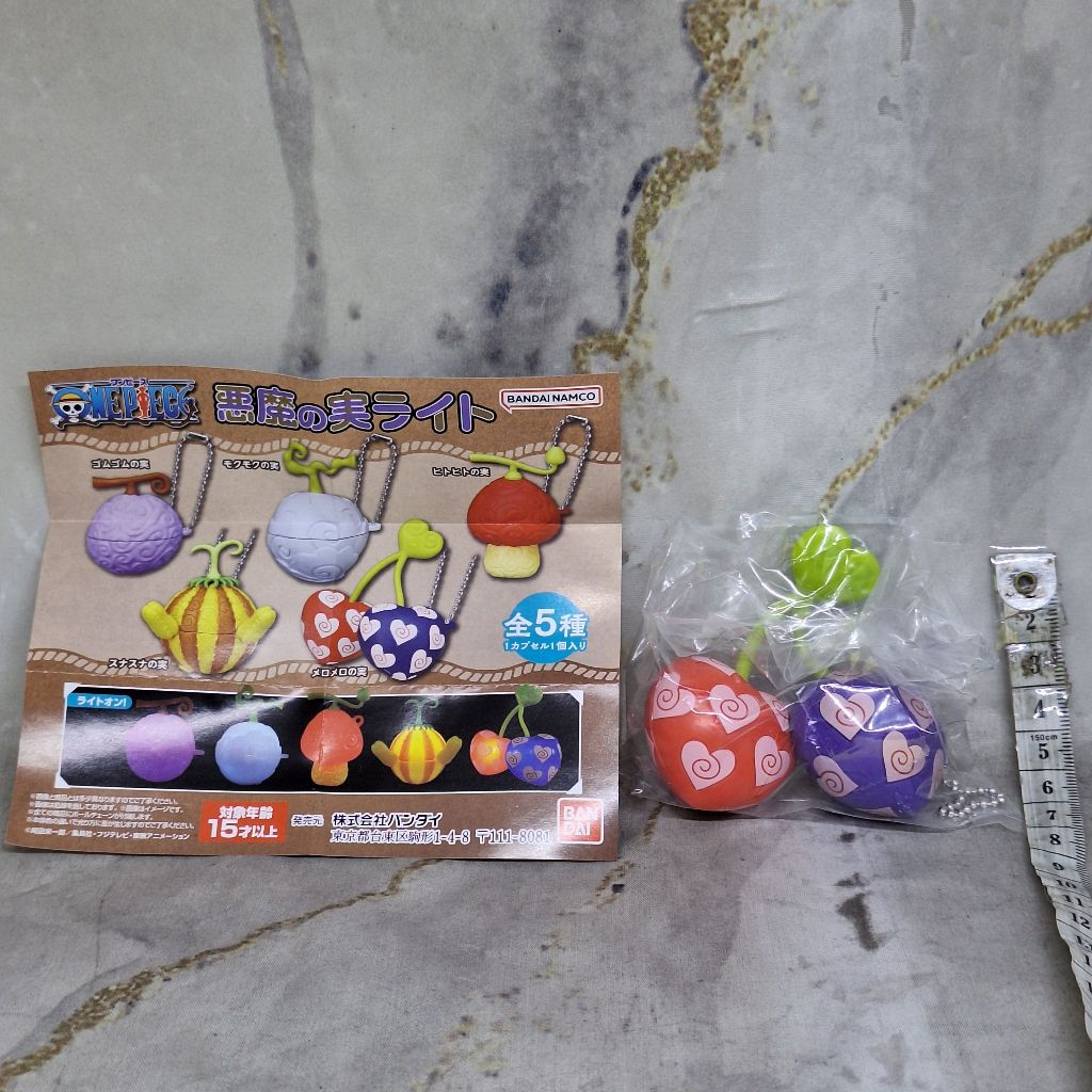 One Piece Boa Hancock Mero Mero No Mi Love Love Fruit Devil Fruit Light Keychain Gantungan Kunci Gas