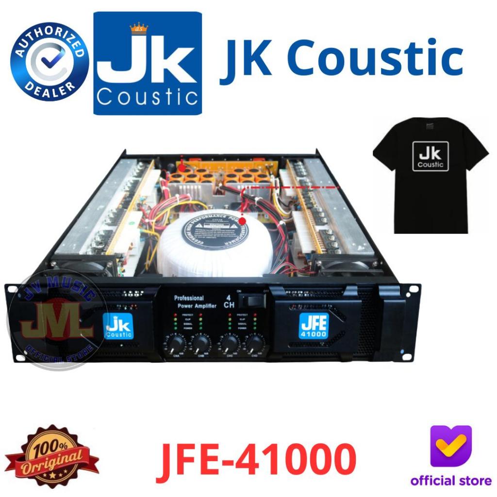 JK Coustic JFE41000 4-Channel Power Amplifier JK Coustic JFE-41000