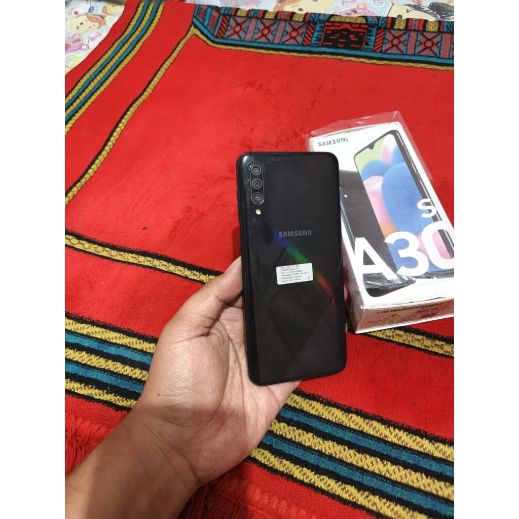 samsung a30s NFC ram 4gb 64gb mulus lengkap fulset garansi resmi hp bekas murah netr