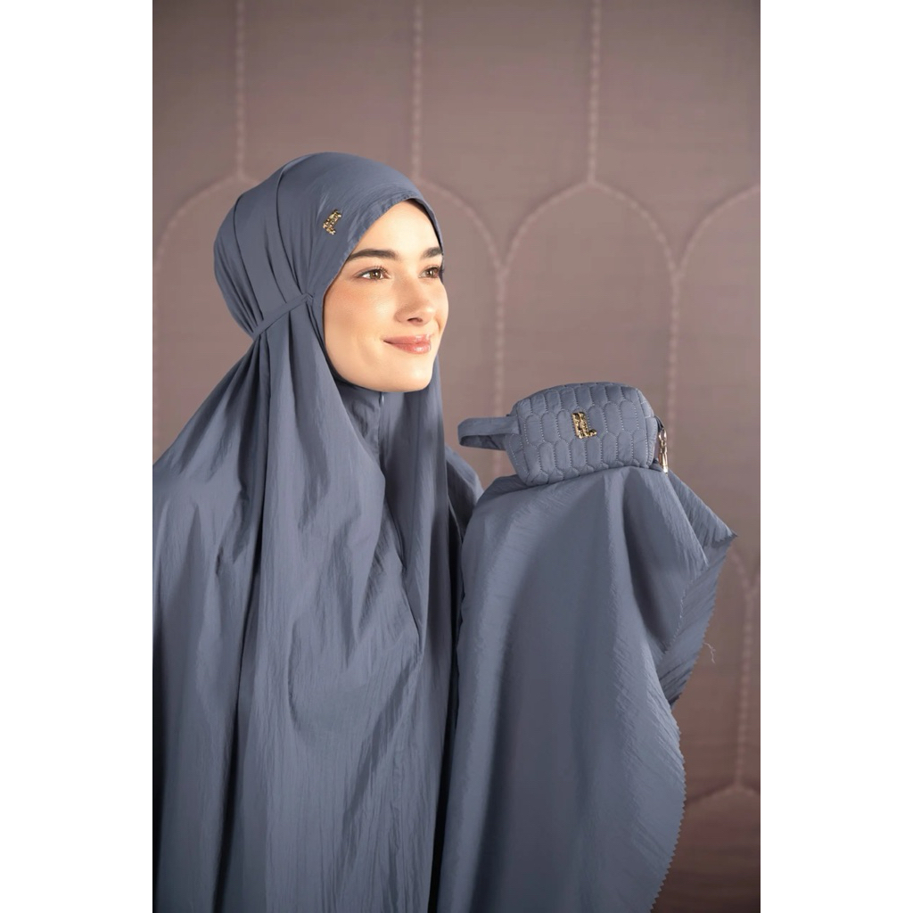 NEW - heylocal - mukena travel dewasa anak